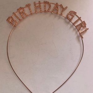 Windsor “Birthday Girl” rhinestone headband